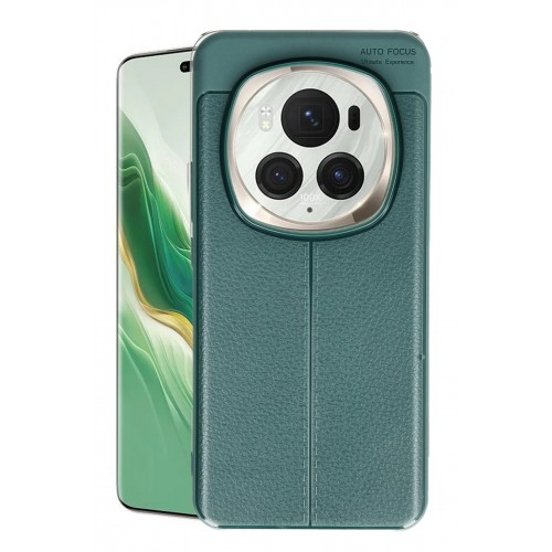 Newface Huawei Honor Magic 6 Pro Kılıf Auto Focus Kapak - Koyu Yeşil Newface Huawei Honor Magic 6 Pro Kılıf Auto Focus Kapak - Koyu Yeşil