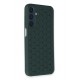Newface Samsung Galaxy A15 4G Kılıf Petek Silikon Kapak - Koyu Yeşil Newface Samsung Galaxy A15 4G Kılıf Petek Silikon Kapak - Koyu Yeşil