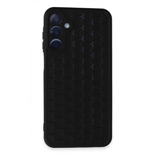 Newface Samsung Galaxy A25 5G Kılıf Petek Silikon Kapak - Siyah Newface Samsung Galaxy A25 5G Kılıf Petek Silikon Kapak - Siyah