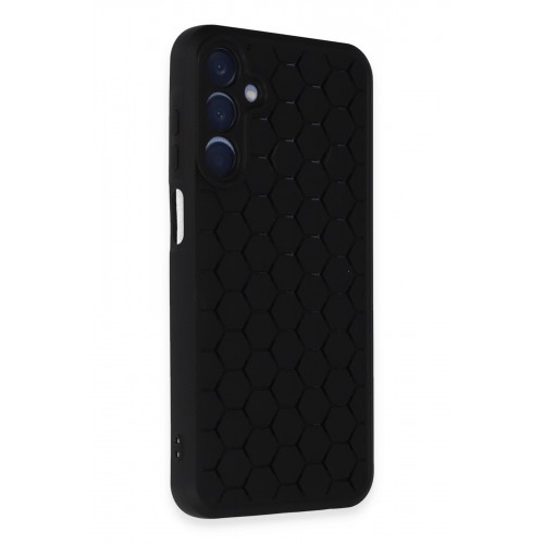 Newface Samsung Galaxy A25 5G Kılıf Petek Silikon Kapak - Siyah Newface Samsung Galaxy A25 5G Kılıf Petek Silikon Kapak - Siyah