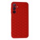 Newface Samsung Galaxy A25 5G Kılıf Petek Silikon Kapak - Kırmızı Newface Samsung Galaxy A25 5G Kılıf Petek Silikon Kapak - Kırmızı