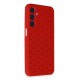 Newface Samsung Galaxy A25 5G Kılıf Petek Silikon Kapak - Kırmızı Newface Samsung Galaxy A25 5G Kılıf Petek Silikon Kapak - Kırmızı