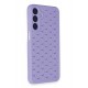 Newface Samsung Galaxy A25 5G Kılıf Petek Silikon Kapak - Lila Newface Samsung Galaxy A25 5G Kılıf Petek Silikon Kapak - Lila