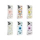 Newface iPhone 14 Kılıf Daisy Simli Magsafe Kapak - Gümüş Newface iPhone 14 Kılıf Daisy Simli Magsafe Kapak - Gümüş