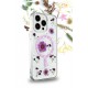 Newface iPhone 14 Kılıf Daisy Simli Magsafe Kapak - Gümüş Newface iPhone 14 Kılıf Daisy Simli Magsafe Kapak - Gümüş