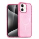 Newface iPhone 11 Kılıf Glow Magsafe Kapak - Pembe Newface iPhone 11 Kılıf Glow Magsafe Kapak - Pembe