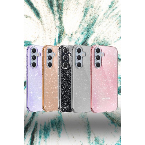 Newface Samsung Galaxy A05 Kılıf Glow Kapak - Siyah Newface Samsung Galaxy A05 Kılıf Glow Kapak - Siyah
