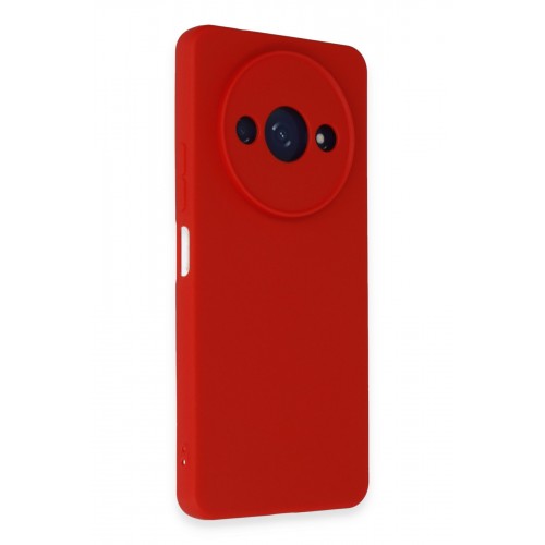 Newface Xiaomi Poco C61 Kılıf First Silikon - Kırmızı Newface Xiaomi Poco C61 Kılıf First Silikon - Kırmızı