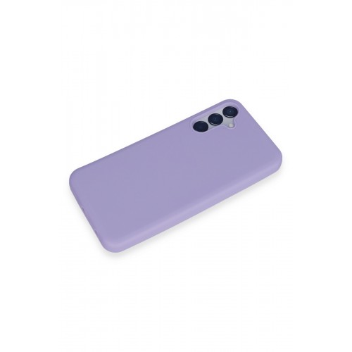 Newface Samsung Galaxy M15 Kılıf First Silikon - Lila Newface Samsung Galaxy M15 Kılıf First Silikon - Lila