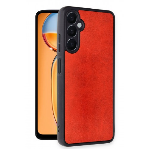Newface Samsung Galaxy A05S Kılıf Aras Deri Kapak - Kırmızı Newface Samsung Galaxy A05S Kılıf Aras Deri Kapak - Kırmızı
