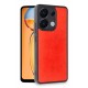 Newface Xiaomi Poco M6 Pro 4G Kılıf Aras Deri Kapak - Kırmızı