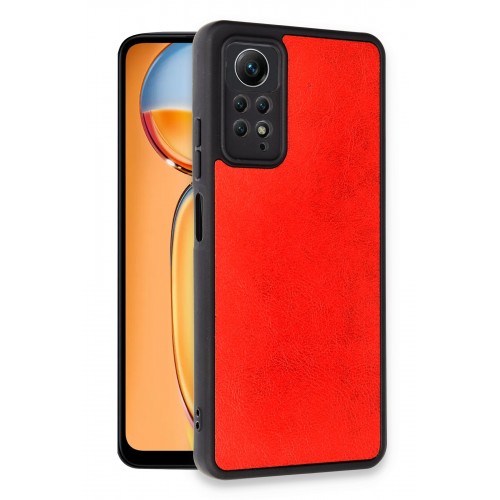 Newface Xiaomi Redmi Note 11 Pro Kılıf Aras Deri Kapak - Kırmızı Newface Xiaomi Redmi Note 11 Pro Kılıf Aras Deri Kapak - Kırmızı
