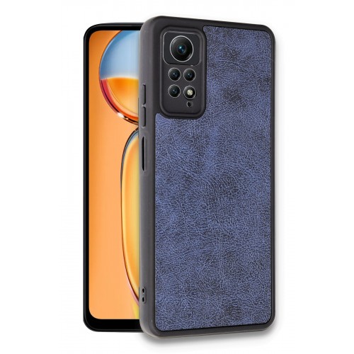 Newface Xiaomi Redmi Note 11 Pro Kılıf Aras Deri Kapak - Lacivert Newface Xiaomi Redmi Note 11 Pro Kılıf Aras Deri Kapak - Lacivert