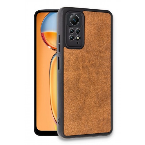 Newface Xiaomi Redmi Note 12 Pro 4G Kılıf Aras Deri Kapak - Taba Newface Xiaomi Redmi Note 12 Pro 4G Kılıf Aras Deri Kapak - Taba