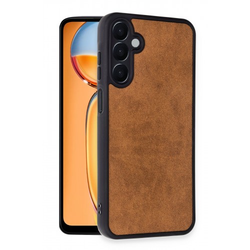 Newface Samsung Galaxy M15 Kılıf Aras Deri Kapak - Taba Newface Samsung Galaxy M15 Kılıf Aras Deri Kapak - Taba