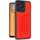 Newface Realme Note 50 4G Kılıf Aras Deri Kapak - Kırmızı Newface Realme Note 50 4G Kılıf Aras Deri Kapak - Kırmızı