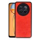 Newface Realme 12 5G Kılıf Aras Deri Kapak - Kırmızı