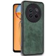 Newface Realme 12 5G Kılıf Aras Deri Kapak - Koyu Yeşil