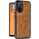 Newface Realme 12 Lite Kılıf Aras Deri Kapak - Taba Newface Realme 12 Lite Kılıf Aras Deri Kapak - Taba
