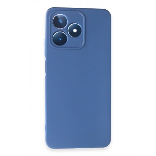 Newface Realme Note 50 4G Kılıf First Silikon - Mavi Newface Realme Note 50 4G Kılıf First Silikon - Mavi
