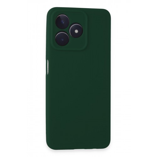 Newface Realme Note 50 4G Kılıf First Silikon - Koyu Yeşil Newface Realme Note 50 4G Kılıf First Silikon - Koyu Yeşil