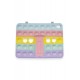 Newface iPad 2022 10.9 (10.nesil) Kılıf Petit Standlı Tablet Silikon - Desen 1