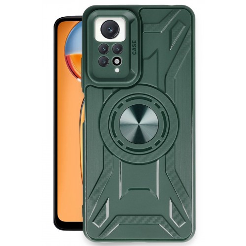 Newface Xiaomi Redmi Note 11 Pro Kılıf Lincoln Silikon - Koyu Yeşil