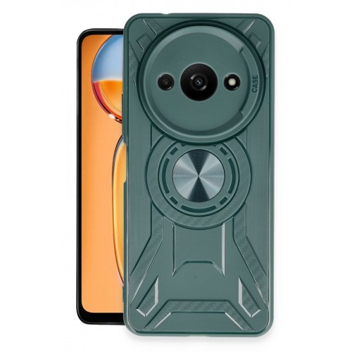Newface Xiaomi Redmi A3 4G Kılıf Lincoln Silikon - Koyu Yeşil Newface Xiaomi Redmi A3 4G Kılıf Lincoln Silikon - Koyu Yeşil