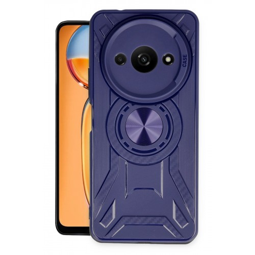 Newface Xiaomi Poco C61 Kılıf Lincoln Silikon - Lacivert
