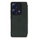 Newface Xiaomi Redmi Note 13 Pro 4G Kılıf Flip Cover - Koyu Yeşil
