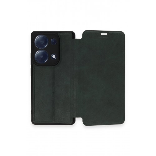 Newface Xiaomi Redmi Note 13 Pro 4G Kılıf Flip Cover - Koyu Yeşil Newface Xiaomi Redmi Note 13 Pro 4G Kılıf Flip Cover - Koyu Yeşil