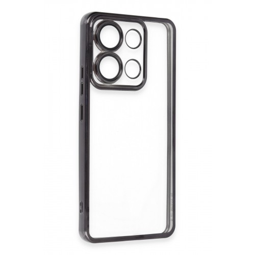 Newface Xiaomi Poco X6 Kılıf Razer Lensli Silikon - Siyah Newface Xiaomi Poco X6 Kılıf Razer Lensli Silikon - Siyah