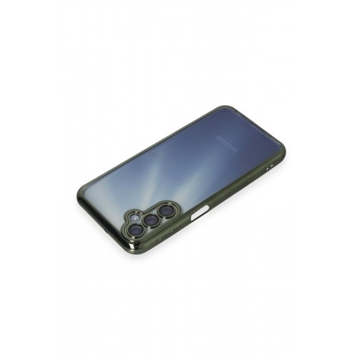 Newface Samsung Galaxy A15 4G Kılıf Razer Lensli Silikon - Yeşil Newface Samsung Galaxy A15 4G Kılıf Razer Lensli Silikon - Yeşil