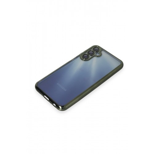 Newface Samsung Galaxy A15 4G Kılıf Razer Lensli Silikon - Yeşil Newface Samsung Galaxy A15 4G Kılıf Razer Lensli Silikon - Yeşil