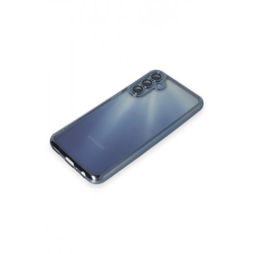 Newface Samsung Galaxy A15 4G Kılıf Razer Lensli Silikon - Açık Mavi Newface Samsung Galaxy A15 4G Kılıf Razer Lensli Silikon - Açık Mavi