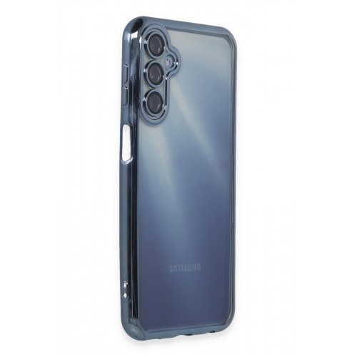 Newface Samsung Galaxy A25 5G Kılıf Razer Lensli Silikon - Açık Mavi Newface Samsung Galaxy A25 5G Kılıf Razer Lensli Silikon - Açık Mavi