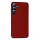 Newface Samsung Galaxy A35 5G Kılıf Loop Deri Silikon - Kırmızı Newface Samsung Galaxy A35 5G Kılıf Loop Deri Silikon - Kırmızı