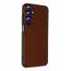 Newface Samsung Galaxy A35 5G Kılıf Loop Deri Silikon - Kahverengi Newface Samsung Galaxy A35 5G Kılıf Loop Deri Silikon - Kahverengi