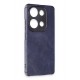 Newface Xiaomi Redmi Note 13 4G Kılıf Loop Deri Silikon - Lacivert Newface Xiaomi Redmi Note 13 4G Kılıf Loop Deri Silikon - Lacivert
