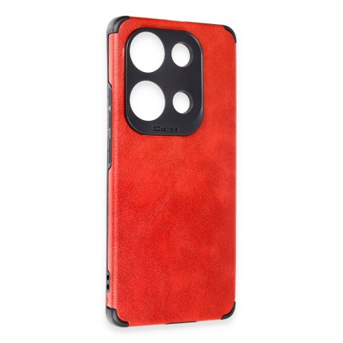 Newface Xiaomi Redmi Note 13 4G Kılıf Loop Deri Silikon - Kırmızı Newface Xiaomi Redmi Note 13 4G Kılıf Loop Deri Silikon - Kırmızı