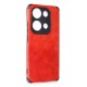 Newface Xiaomi Redmi Note 13 4G Kılıf Loop Deri Silikon - Kırmızı Newface Xiaomi Redmi Note 13 4G Kılıf Loop Deri Silikon - Kırmızı