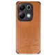 Newface Xiaomi Redmi Note 13 4G Kılıf Loop Deri Silikon - Kahverengi Newface Xiaomi Redmi Note 13 4G Kılıf Loop Deri Silikon - Kahverengi