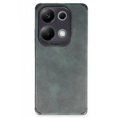 Newface Xiaomi Redmi Note 13 4G Kılıf Loop Deri Silikon - Yeşil Newface Xiaomi Redmi Note 13 4G Kılıf Loop Deri Silikon - Yeşil