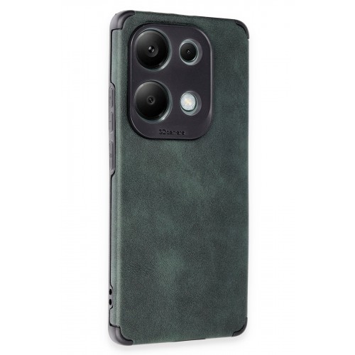 Newface Xiaomi Redmi Note 13 4G Kılıf Loop Deri Silikon - Yeşil Newface Xiaomi Redmi Note 13 4G Kılıf Loop Deri Silikon - Yeşil