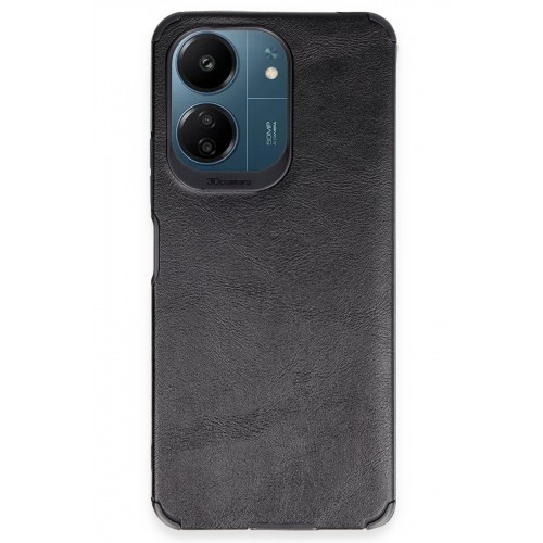 Newface Xiaomi Redmi 13C Kılıf Loop Deri Silikon - Siyah Newface Xiaomi Redmi 13C Kılıf Loop Deri Silikon - Siyah