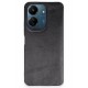 Newface Xiaomi Redmi 13C Kılıf Loop Deri Silikon - Siyah Newface Xiaomi Redmi 13C Kılıf Loop Deri Silikon - Siyah