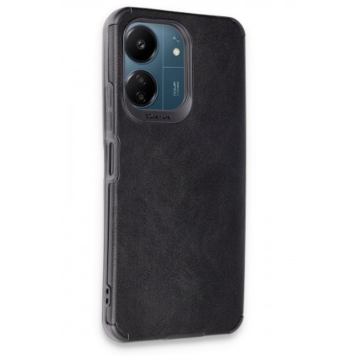 Newface Xiaomi Redmi 13C Kılıf Loop Deri Silikon - Siyah Newface Xiaomi Redmi 13C Kılıf Loop Deri Silikon - Siyah