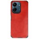 Newface Xiaomi Redmi 13C Kılıf Loop Deri Silikon - Kırmızı Newface Xiaomi Redmi 13C Kılıf Loop Deri Silikon - Kırmızı