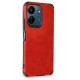 Newface Xiaomi Redmi 13C Kılıf Loop Deri Silikon - Kırmızı Newface Xiaomi Redmi 13C Kılıf Loop Deri Silikon - Kırmızı