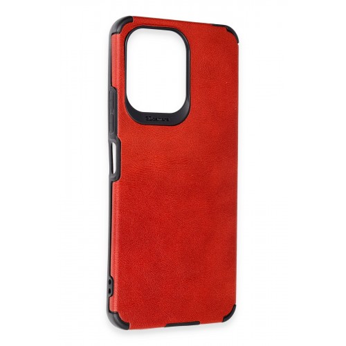Newface Xiaomi Redmi 13C Kılıf Loop Deri Silikon - Kırmızı Newface Xiaomi Redmi 13C Kılıf Loop Deri Silikon - Kırmızı